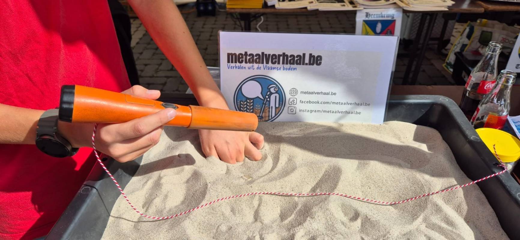 Metaaldetectie initiatie (4) - Heemkring Ter Ham Steenokkerzeel 